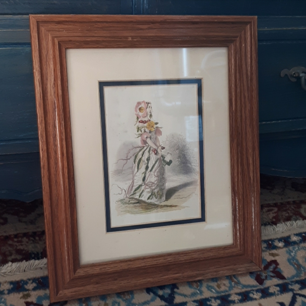 ANTIQUE Botanical Art